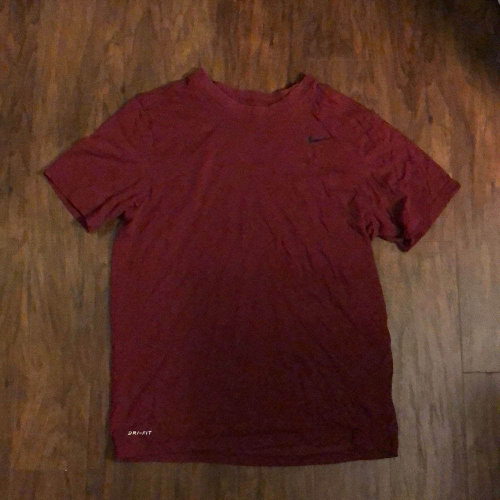 Red Nike Dri-Fit T-Shirt, Medium